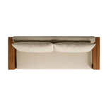 Branford Outdoor Sofa Ellor Beige Top View 241541-001