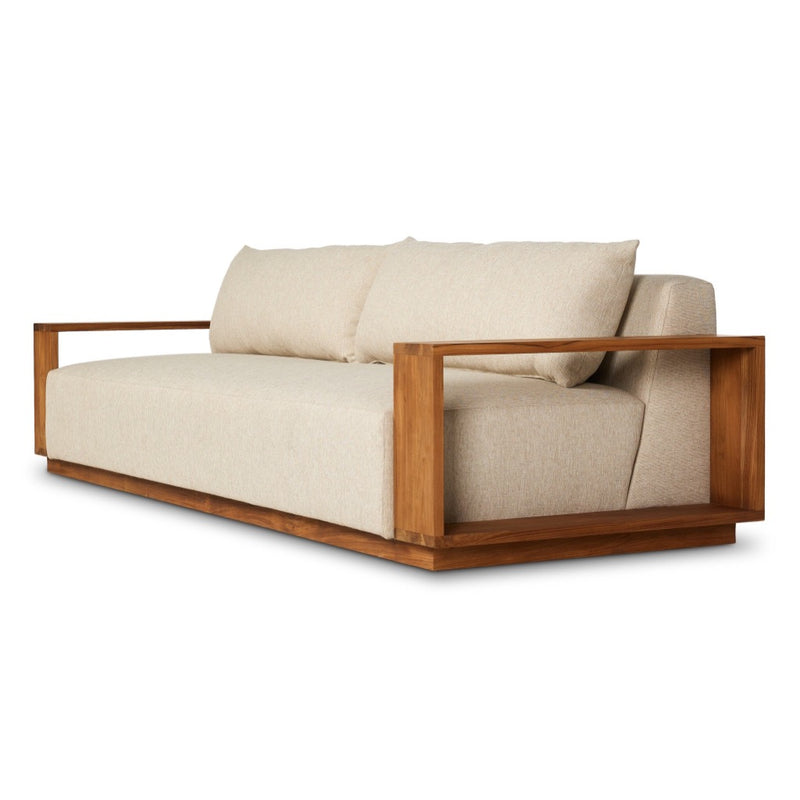 Branford Outdoor Sofa Ellor Beige Angled View 241541-001