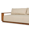 Branford Outdoor Sofa Ellor Beige Angled Side View 241541-001