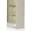 Four Hands Breya Cabinet Cream Powder Coat Iron Panels