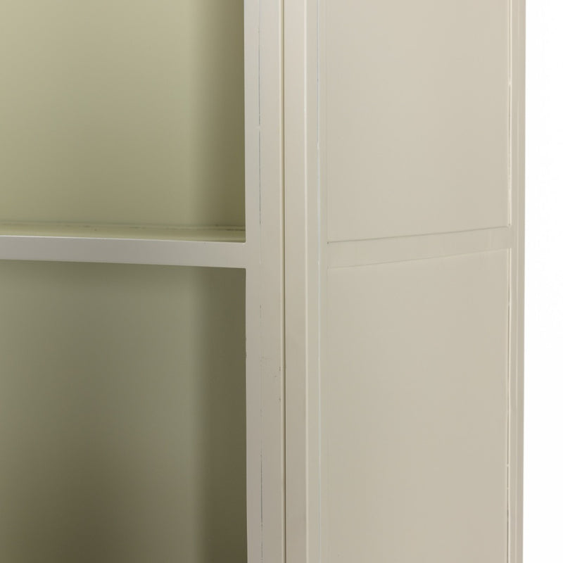 Breya Cabinet Cream Powder Coat Iron Side Four Hands