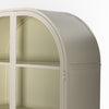 Four Hands Breya Arched Cabinet Cream Powder Coat