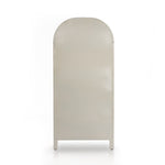 Breya Cabinet Cream Powder Coat Back View Four Hands