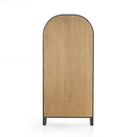 Breya Cabinet Vintage White Oak Back View Four Hands