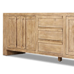 Briarbrook Sideboard Distressed Light Pine Front Door Details 235918-001