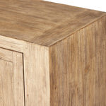 Four Hands Briarbrook Sideboard Distressed Light Pine Corner Detail