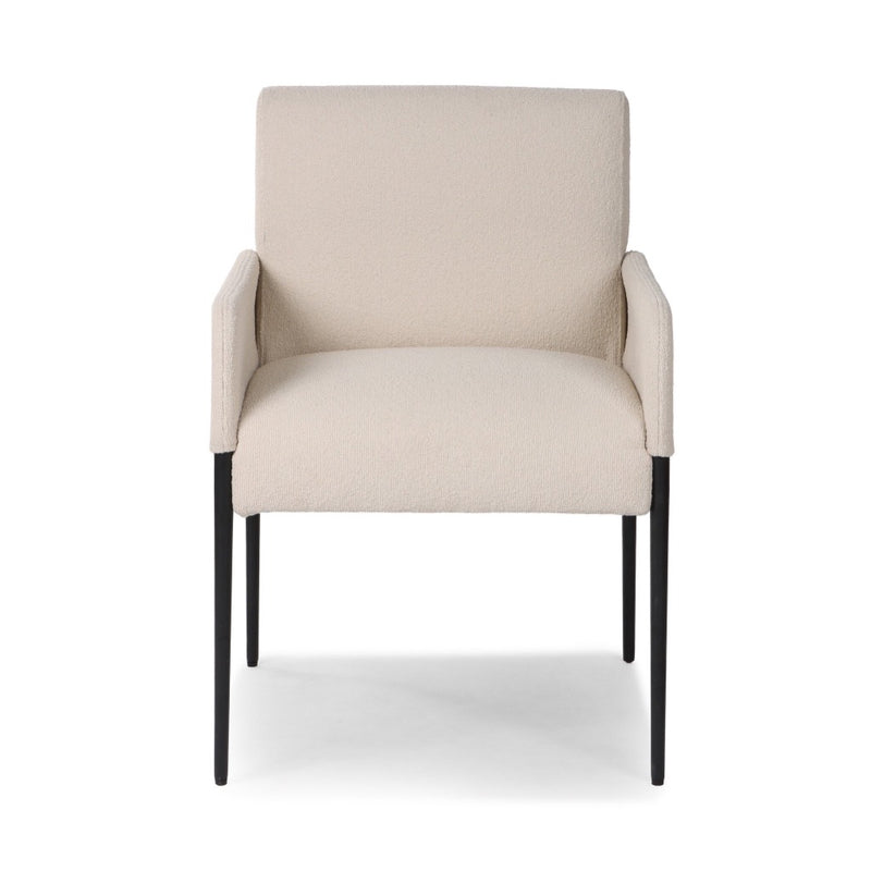 Four Hands Brickel Dining Armchair front view 