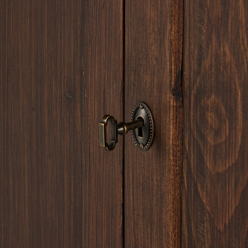 Four Hands Brimley Wide Cabinet lock and key