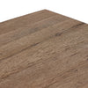 Brinton Square Coffee Table Rustic Oak Veneer Graining Tabetop 235180-004