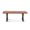 Brisbane Live Edge Coffee Table Front Facing View Home Trends & Design