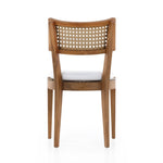 Four Hands Britt Outdoor Dining Chair Stinson White Back View