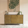 Brooklyn Brass Sideboard Staged View FBN-SB55GMBR