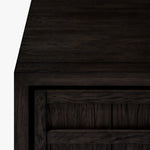 Buddy Oak Nightstand Charcoal Carved Wood Grain CH-1001869-VN13-FN-BD-NS-CH-OS