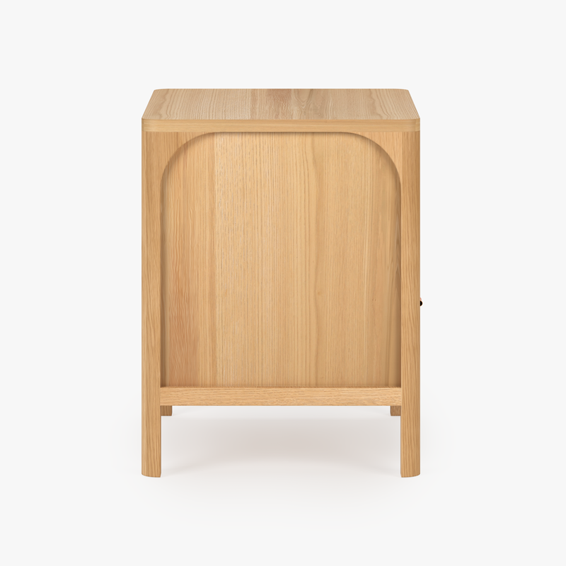 Co.House Designs Cali Oak Nightstand Natural Side View