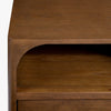 Cali Oak Nightstand Walnut Arched Open Shelving Detail CH-1001873-VN13-FN-BD-NS-WT-OS