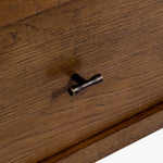 Co.House Designs Cali Oak Nightstand Handle Detail