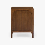 Cali Oak Nightstand Walnut Side View Co.House Designs