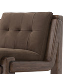 Camilo Chair Nubuck Cigar Thick Oak Frame 242121-001