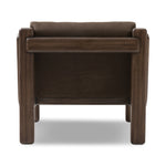 Camilo Chair Nubuck Cigar Back View Four Hands