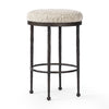 Corinne Counter Stool Ivan Stone Angled View Four Hands