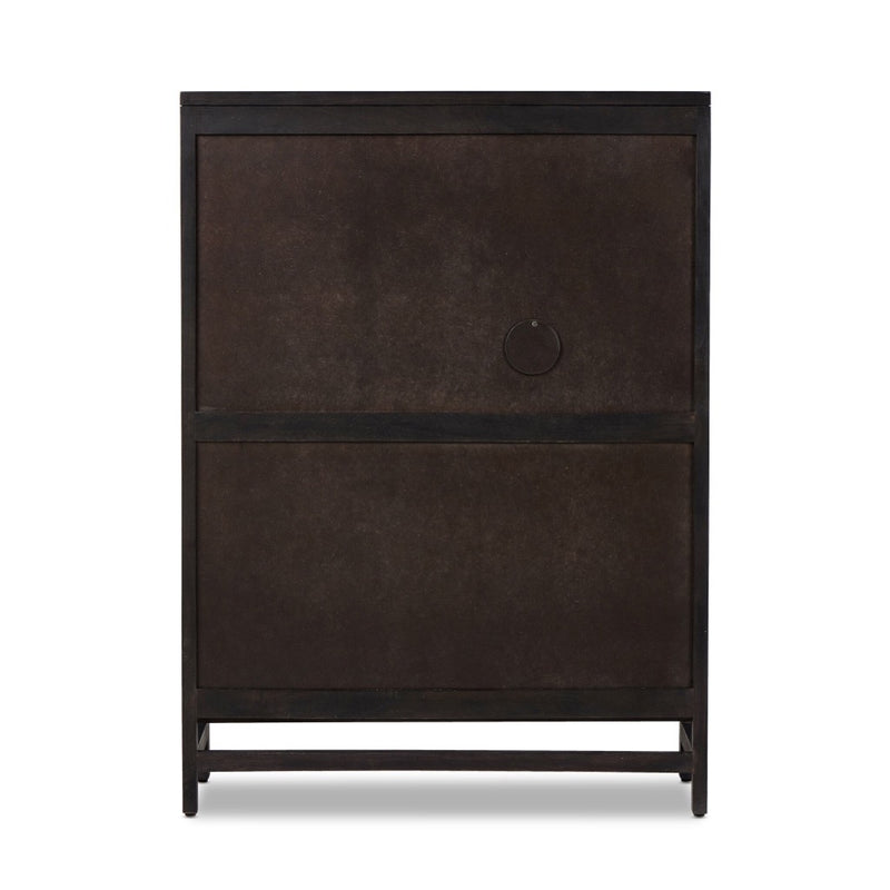 Caprice Bar Cabinet 109084-004 back view