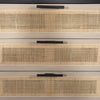 Caprice Sideboard 236140-002 woven cane drawers 