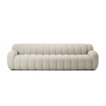 Carina Sofa Weslie Flax Front Facing View Four Hands