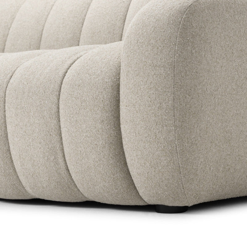 Carina Sofa Weslie Flax Channeled Base 240676-001