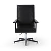 Carla Executive Desk Chair Heirloom Black Front View Four Hands