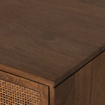 Four Hands Carmel Sideboard Mango Wood Corner Detail