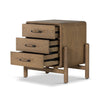 Caroline Nightstand 227883-002 open drawer view 