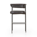 Four Hands Carrie Bar Stool Sonoma Black Side View