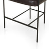 Carrie Counter Stool Black Iron Legs 108498-009