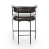 Carrie Counter Stool Sonoma Black Back View Four Hands