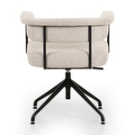 Carrie Desk Chair Light Camel Back View Four Hands