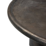 Cary Coffee Table Distressed Bronze Rounded Tabletop 246635-001