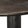 Four Hands Cary Coffee Table Distressed Bronze Rounded Edge