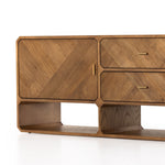 Four Hands Caspian Media Console front of drawers