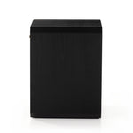 Caspian Nightstand Black Ash Veneer Side View 231262-002