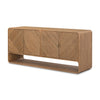 Caspian Sideboard Natural Ash Veneer Angled View 231265-001