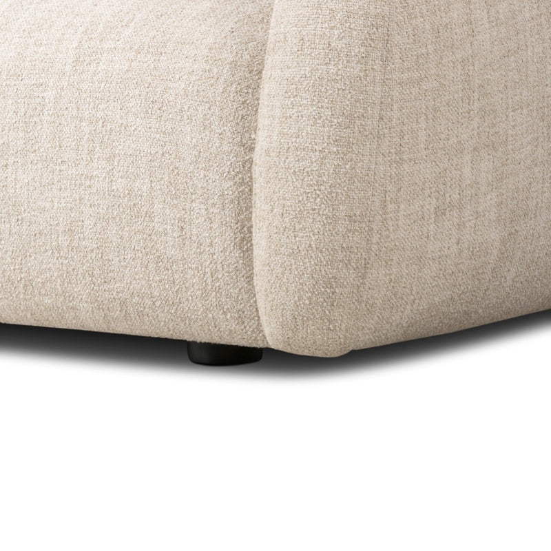 Channing Sofa Yuma Cream Performance Fabric Base 243002-001