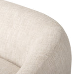 Channing Sofa Yuma Cream Performance Fabric Backrest Four Hands