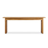 Four Hands Chapman Outdoor Console Table Natural Teak-FSC Front facing View