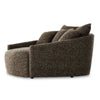 Chloe Media Lounger Ivan Granite Angled View Four Hands