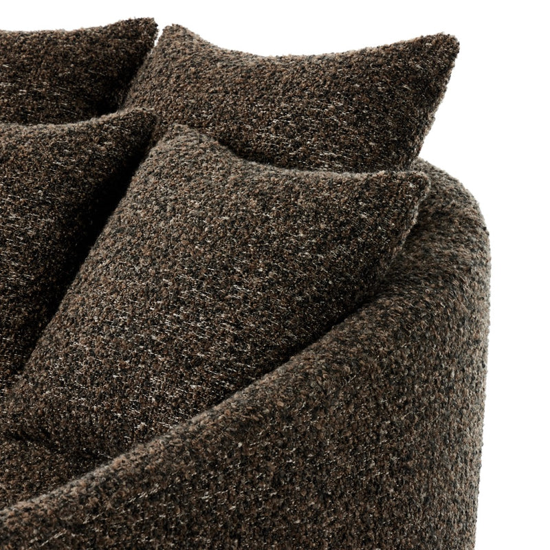 Chloe Media Lounger Ivan Granite Throw Pillows 102766-011