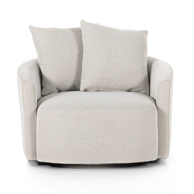 Chloe Swivel Chair 228290-001 front facing view 