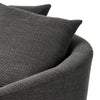 Chloe Swivel Chair Gibson Smoke Pillows Four Hands