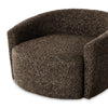 Chloe Swivel Chair Ivan Granite Fabric Seating Four Hands