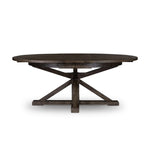 Cintra Extension Dining Table - Rustic Black Olive