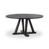 Cobie Dining Table Dark Anthracite Front Facing View Four Hands